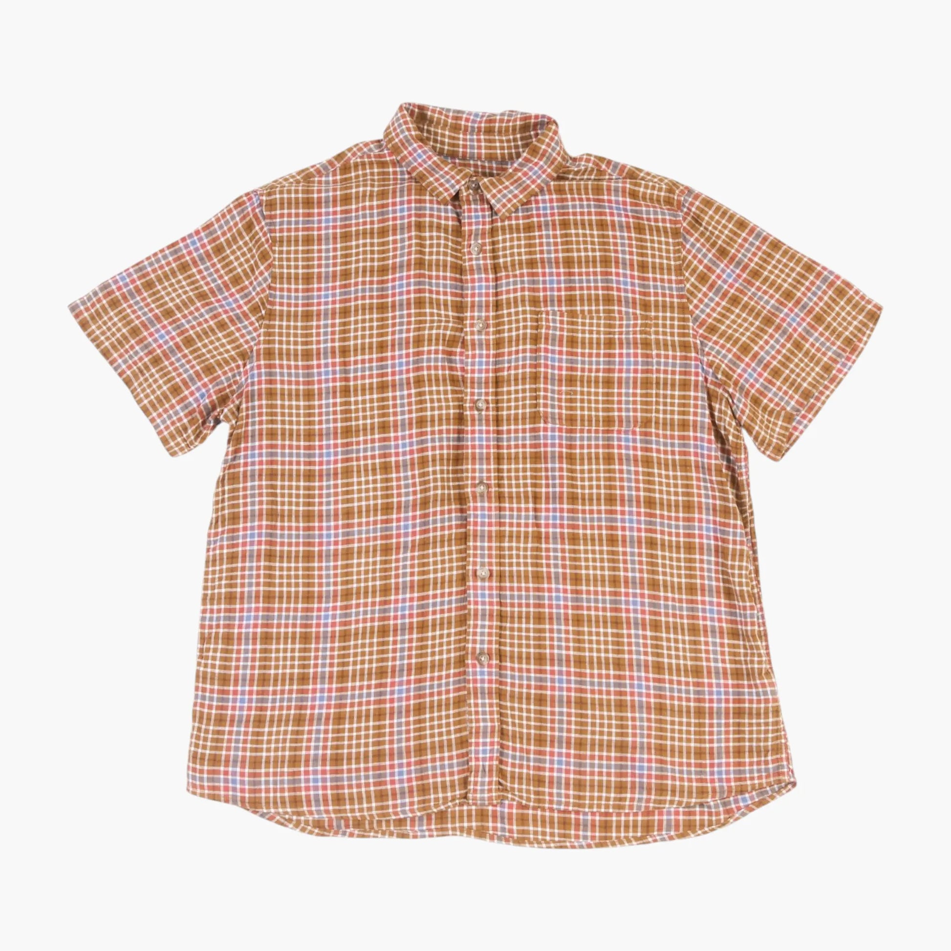 Vintage Checked Shirt - Brown | American Madness