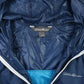 Hooded Windbreaker Jacket - Blue