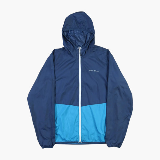 Hooded Windbreaker Jacket - Blue