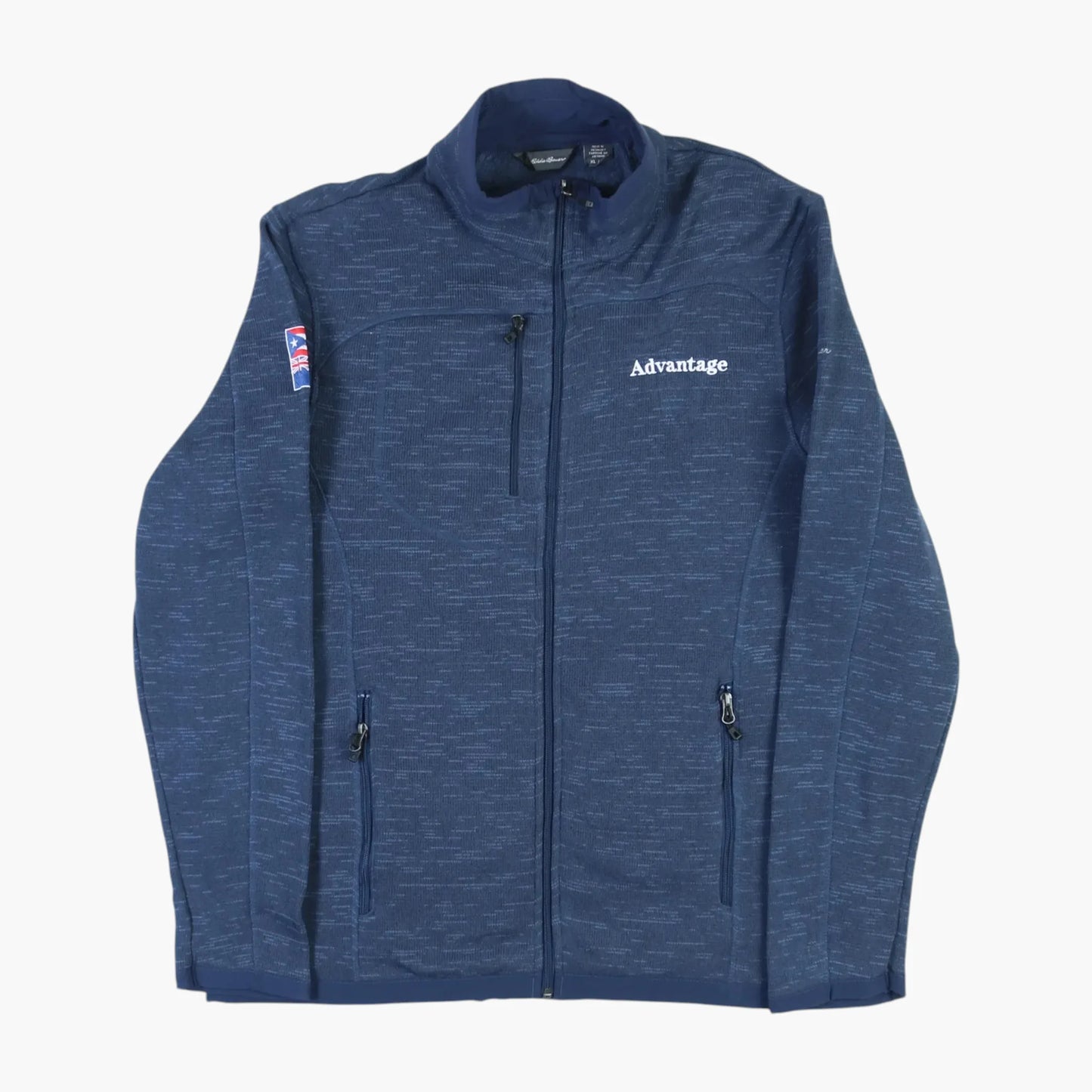 Zip-up Fleece - Blue