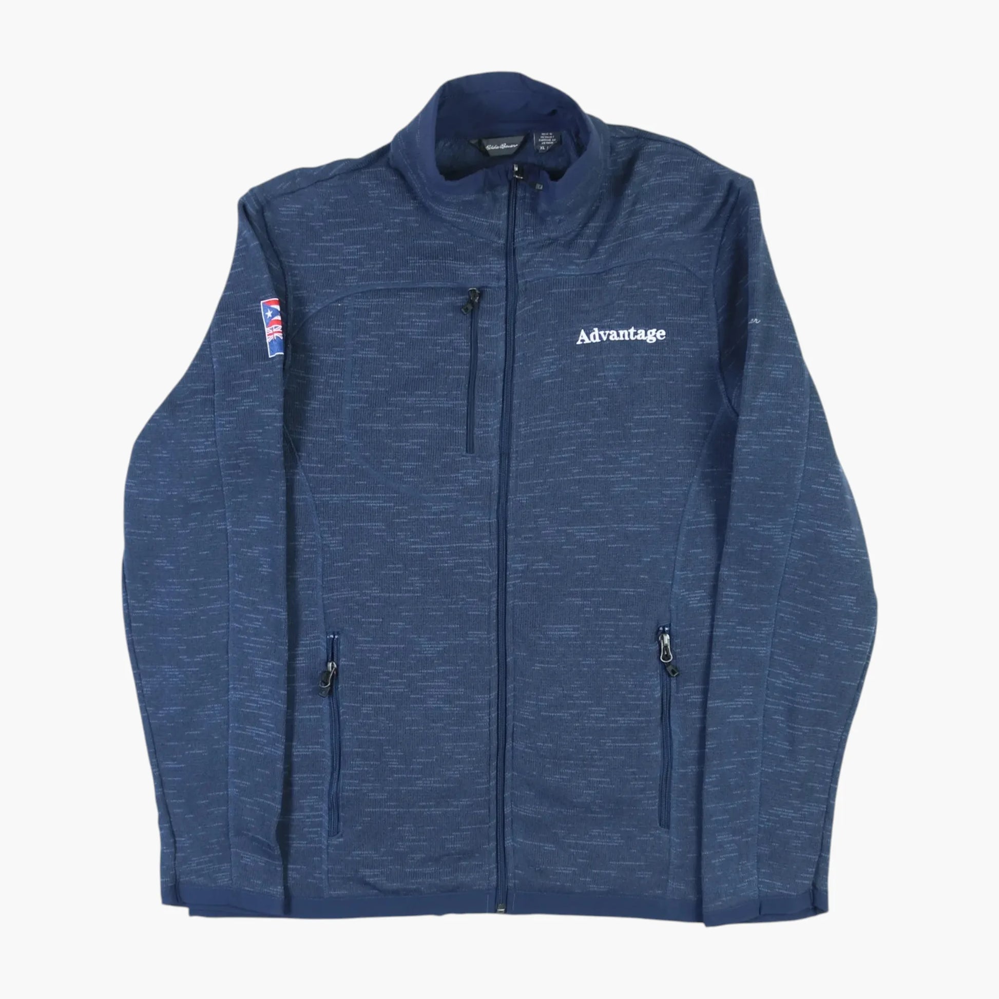 Zip-up Fleece - Blue