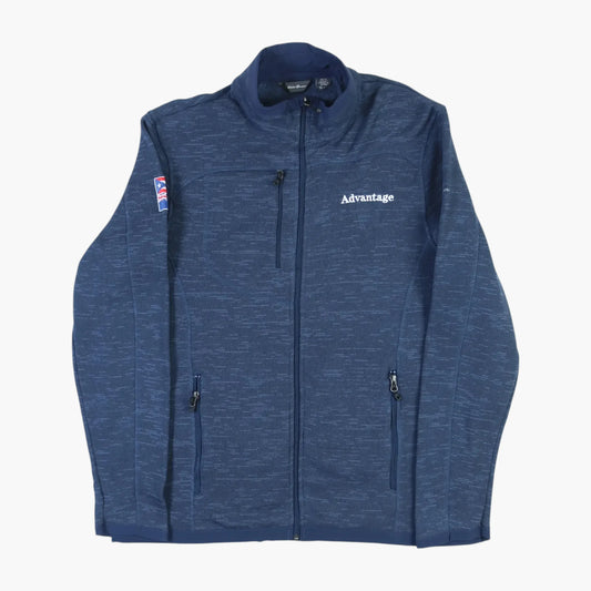 Zip-up Fleece - Blue