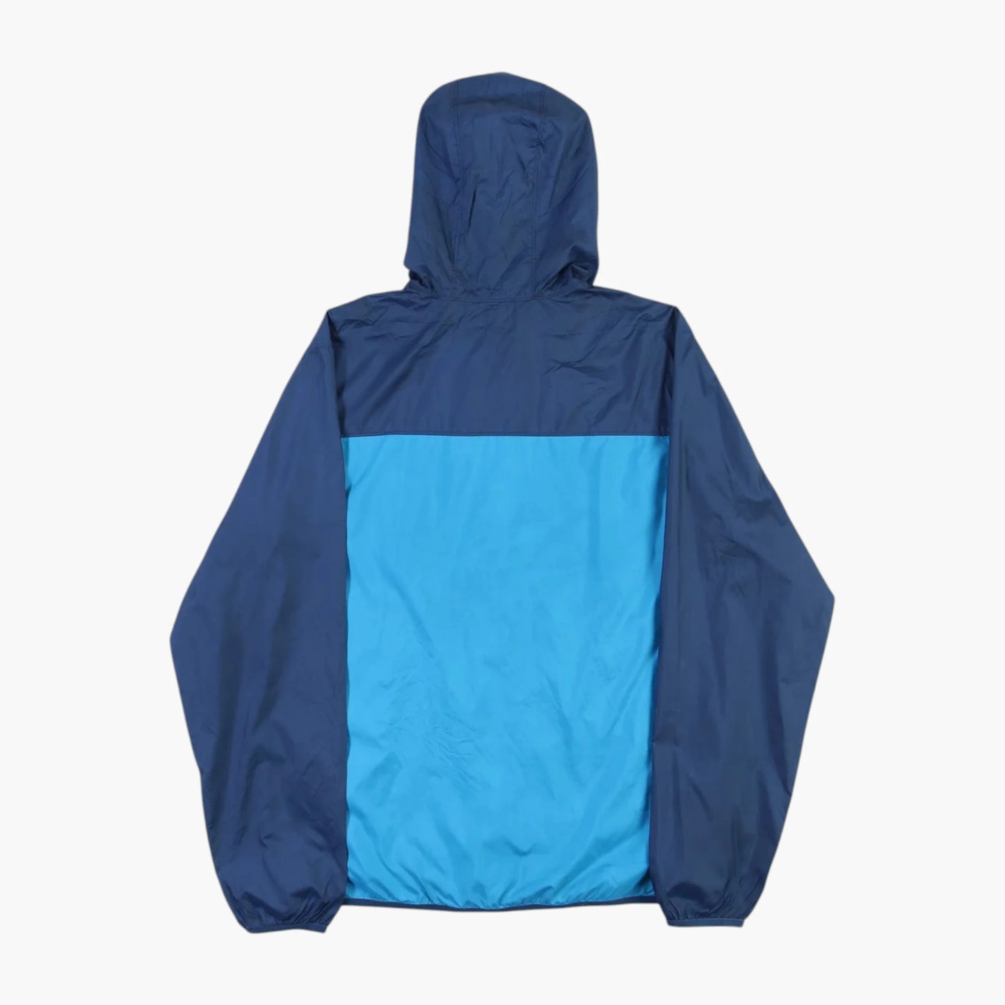 Hooded Windbreaker Jacket - Blue