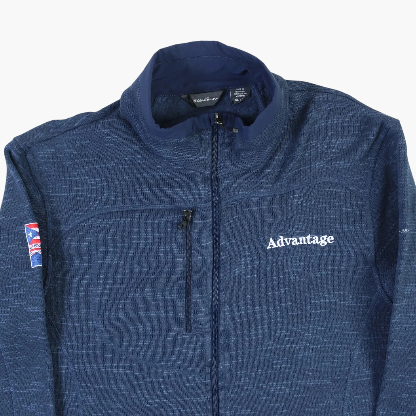 Zip-up Fleece - Blue