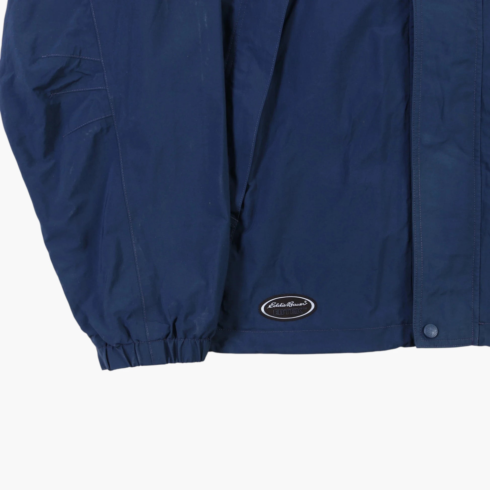 Hooded Windbreaker Jacket - Navy