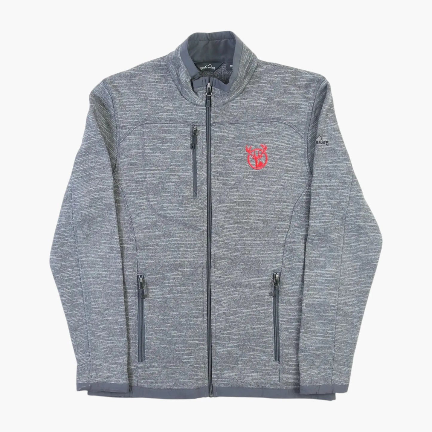 Zip-up Fleece - Grey
