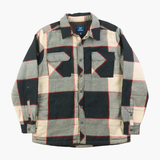 George Lined Flannel Shirt