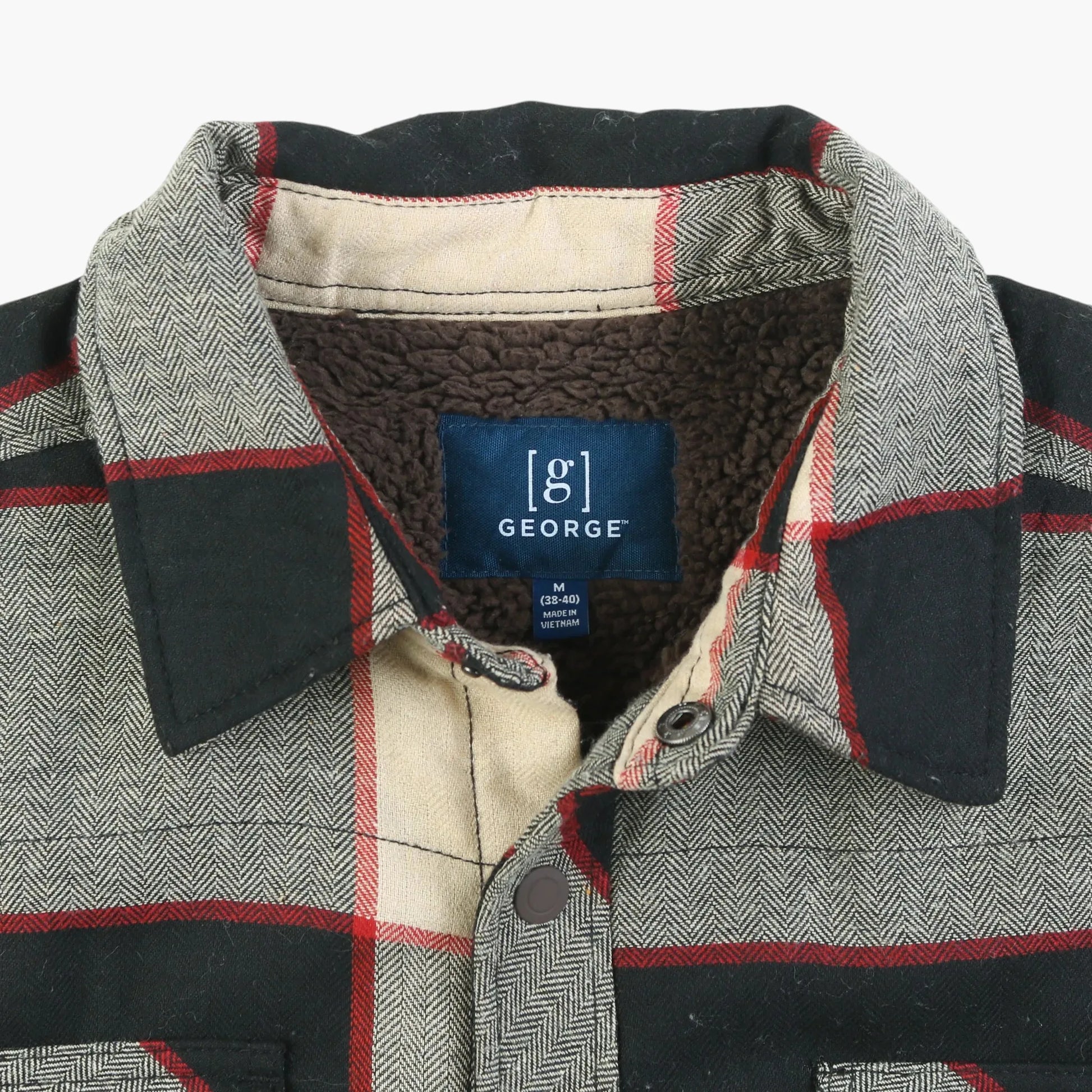 George Lined Flannel Shirt