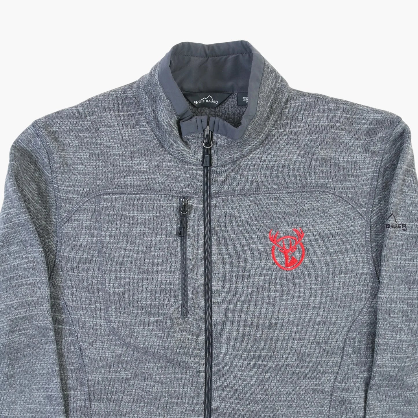 Zip-up Fleece - Grey