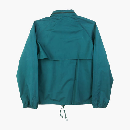 Hooded Windbreaker Jacket - Blue
