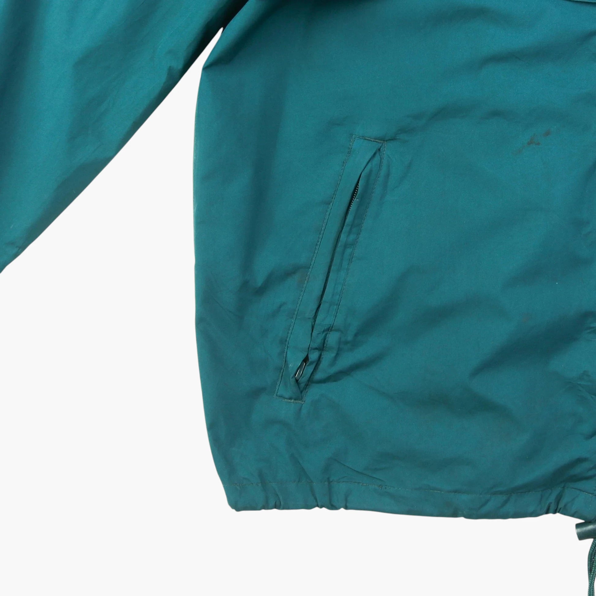 Hooded Windbreaker Jacket - Blue