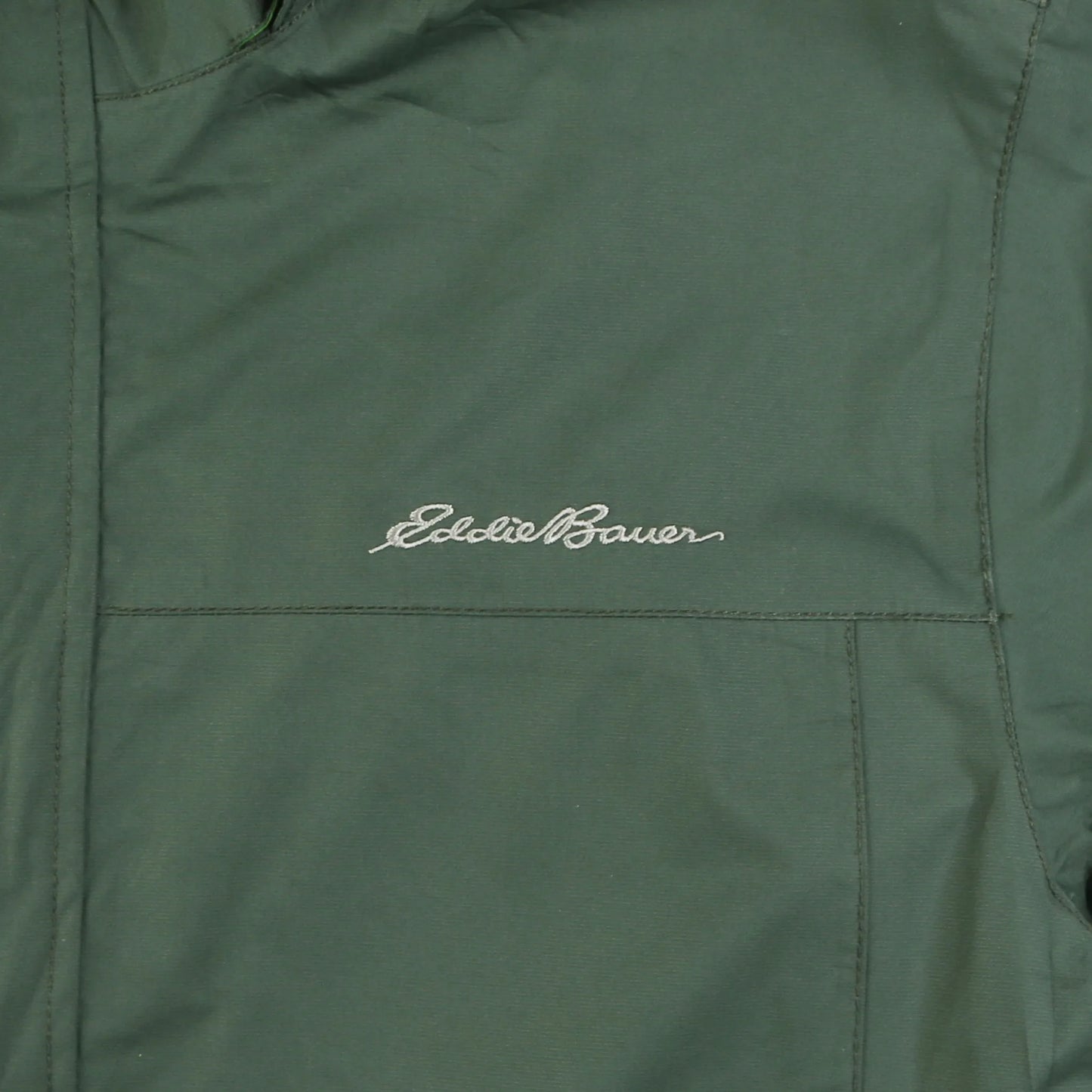 Hooded Windbreaker Jacket - Green