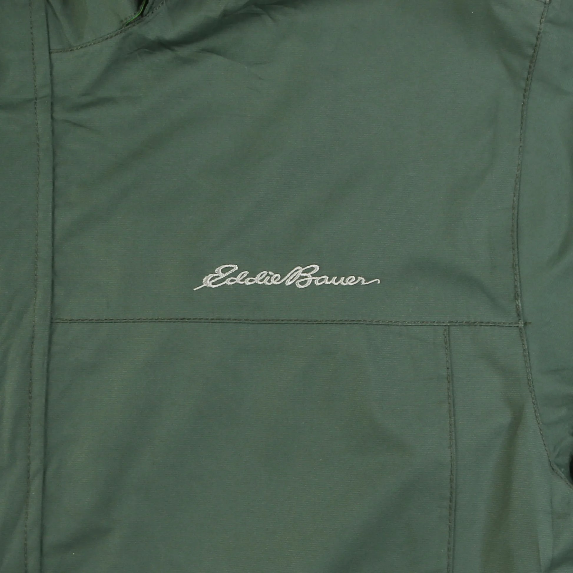 Hooded Windbreaker Jacket - Green