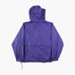 Hooded Windbreaker Jacket - Purple