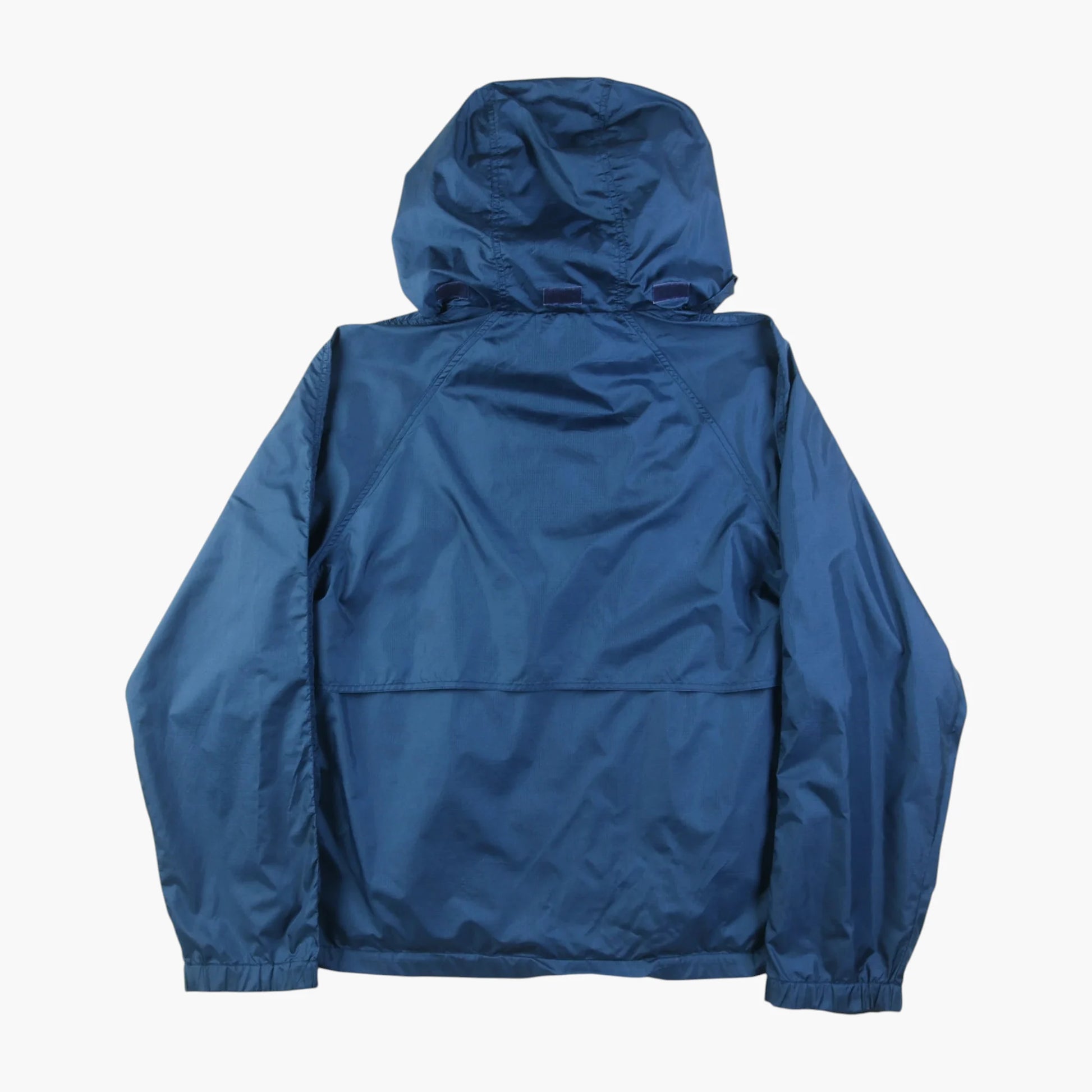 Hooded Windbreaker Jacket - Blue