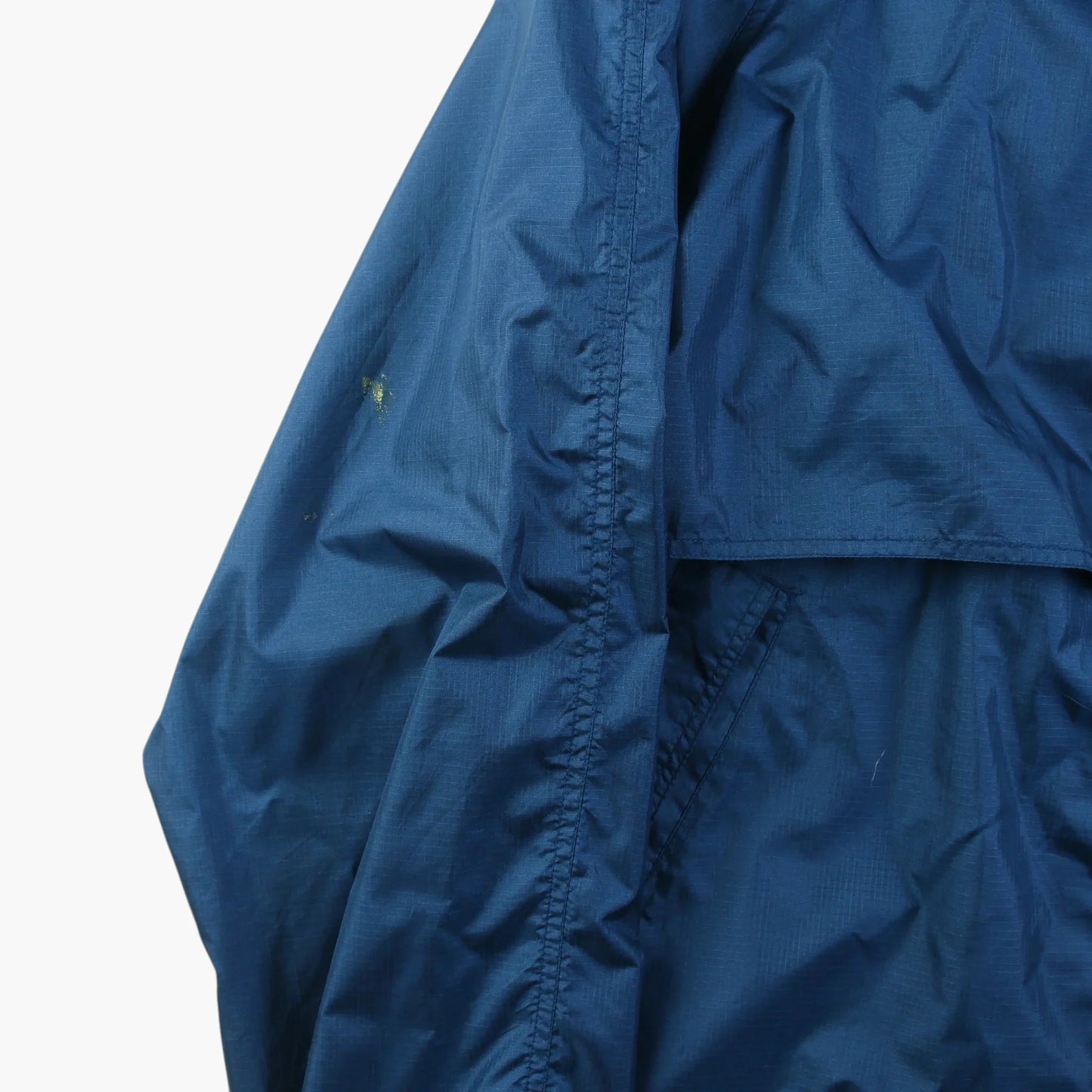 Hooded Windbreaker Jacket - Blue