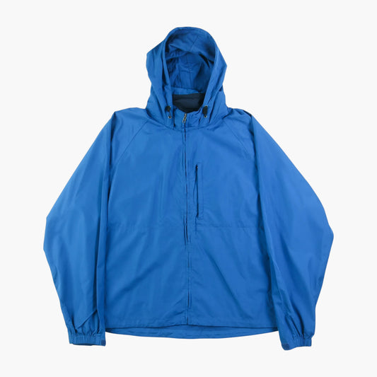 Hooded Windbreaker Jacket - Blue