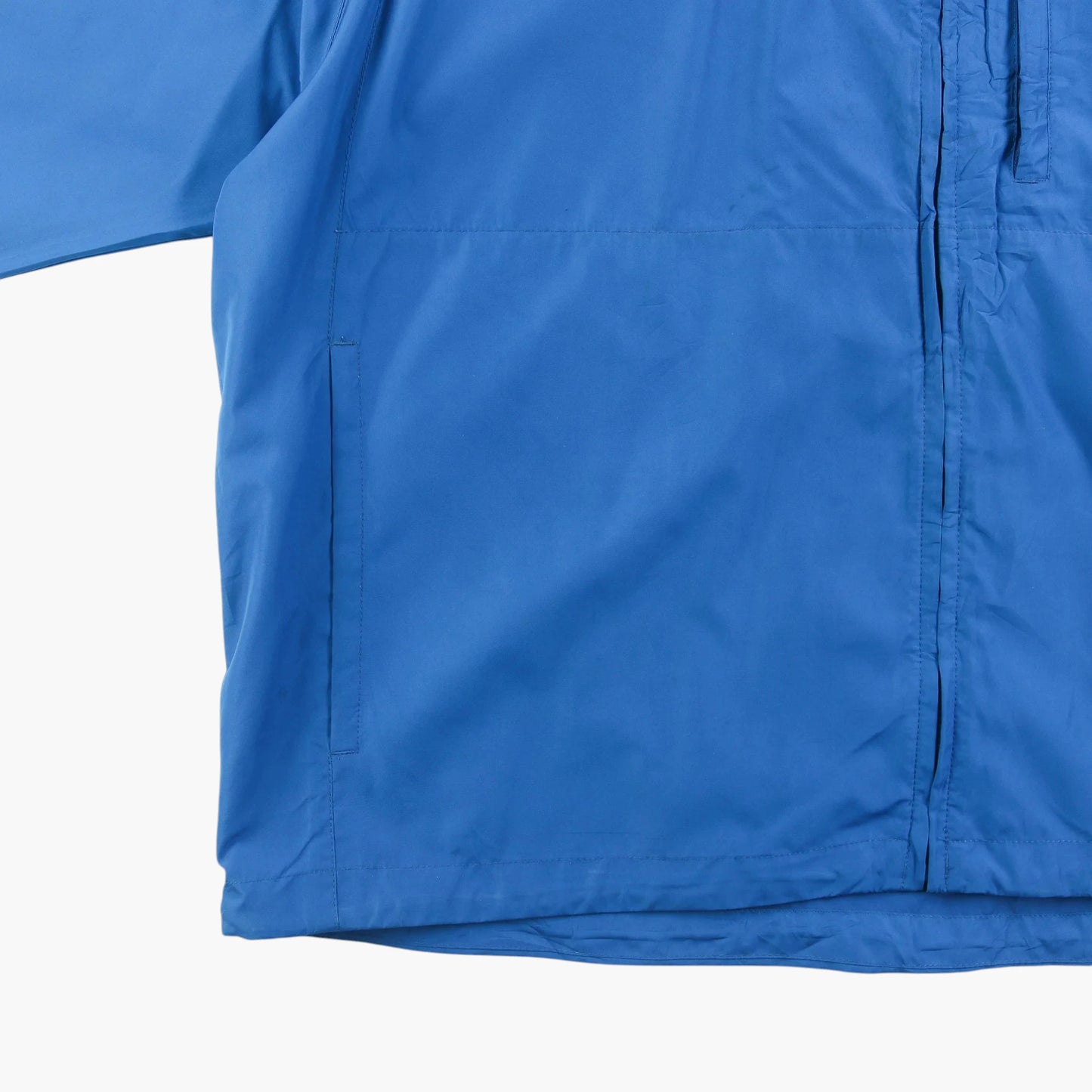 Hooded Windbreaker Jacket - Blue