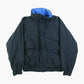 Hooded Windbreaker Jacket - Black