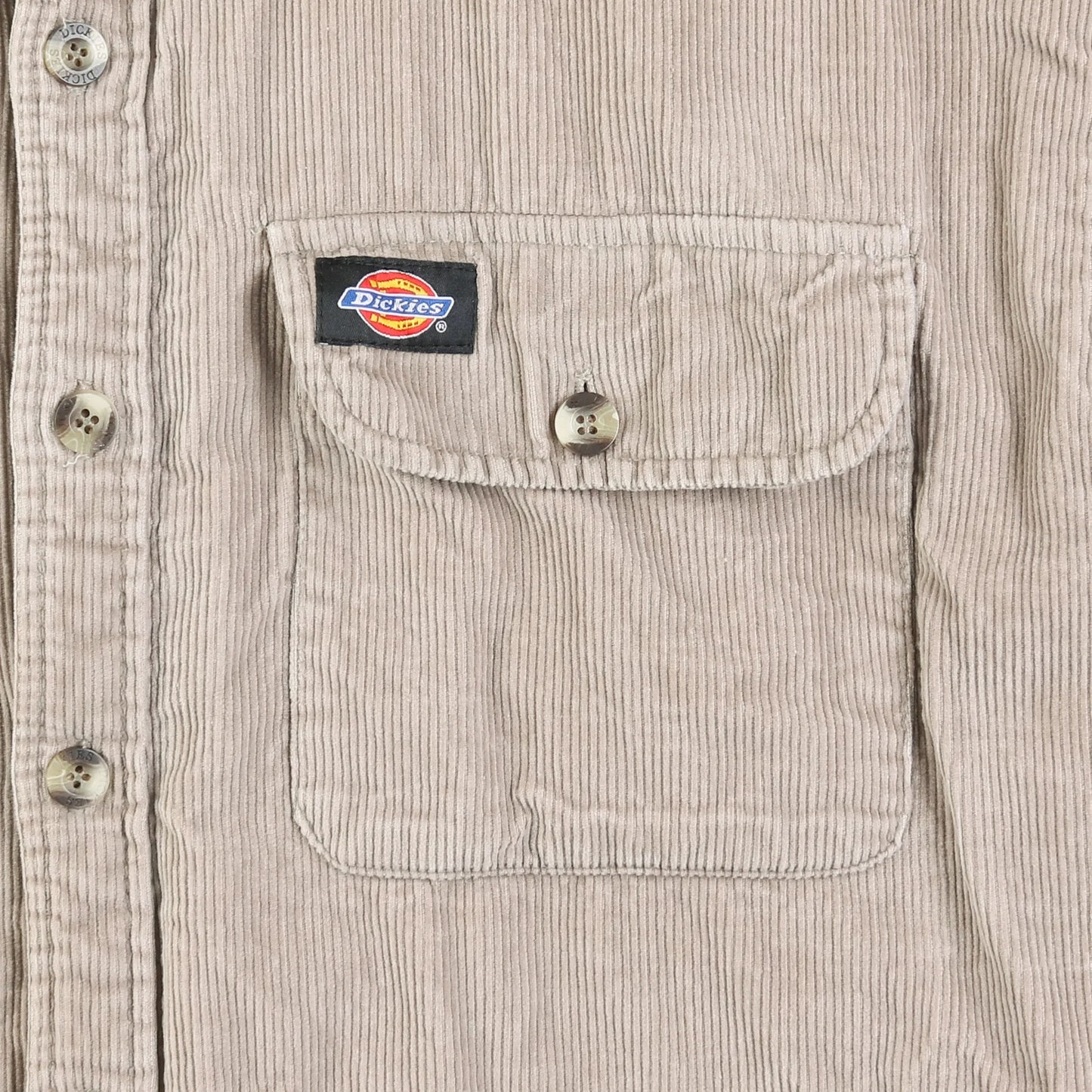 Corduroy Overshirt - Beige