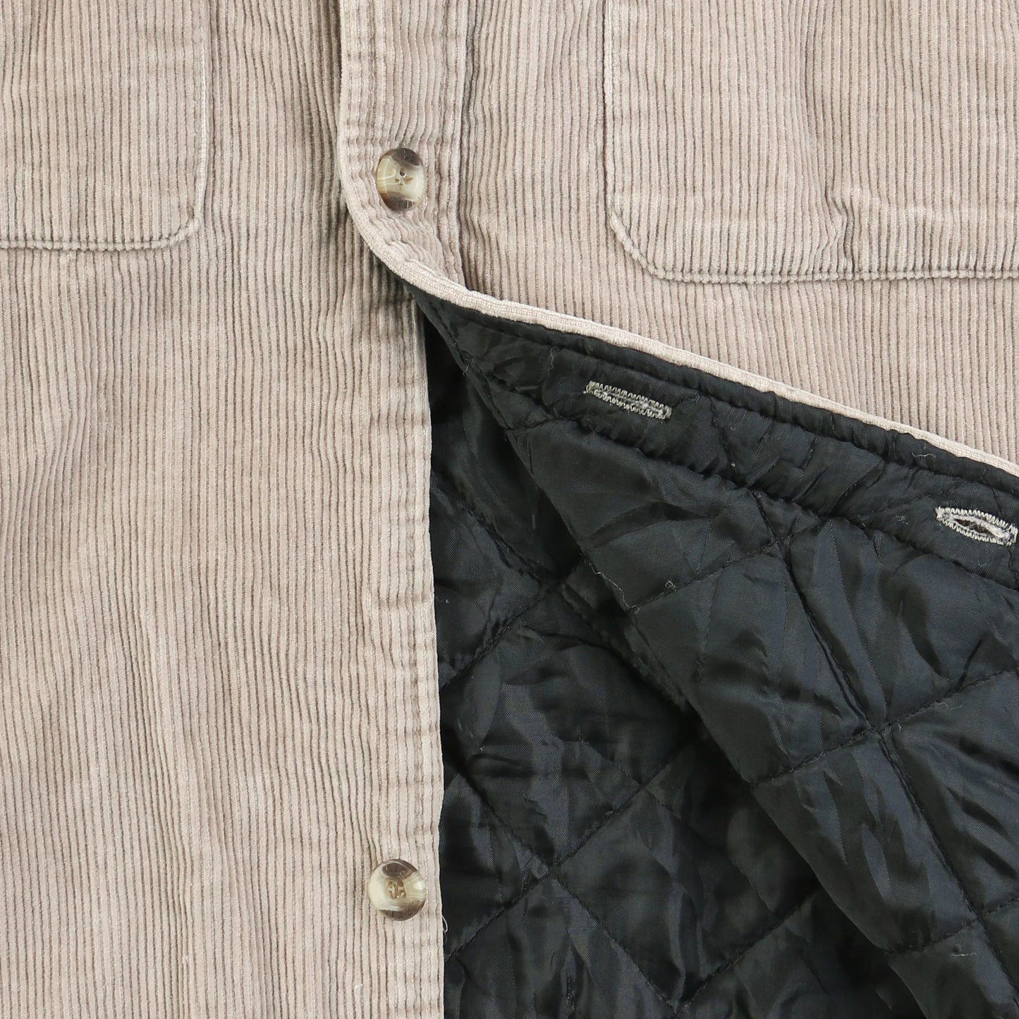Corduroy Overshirt - Beige