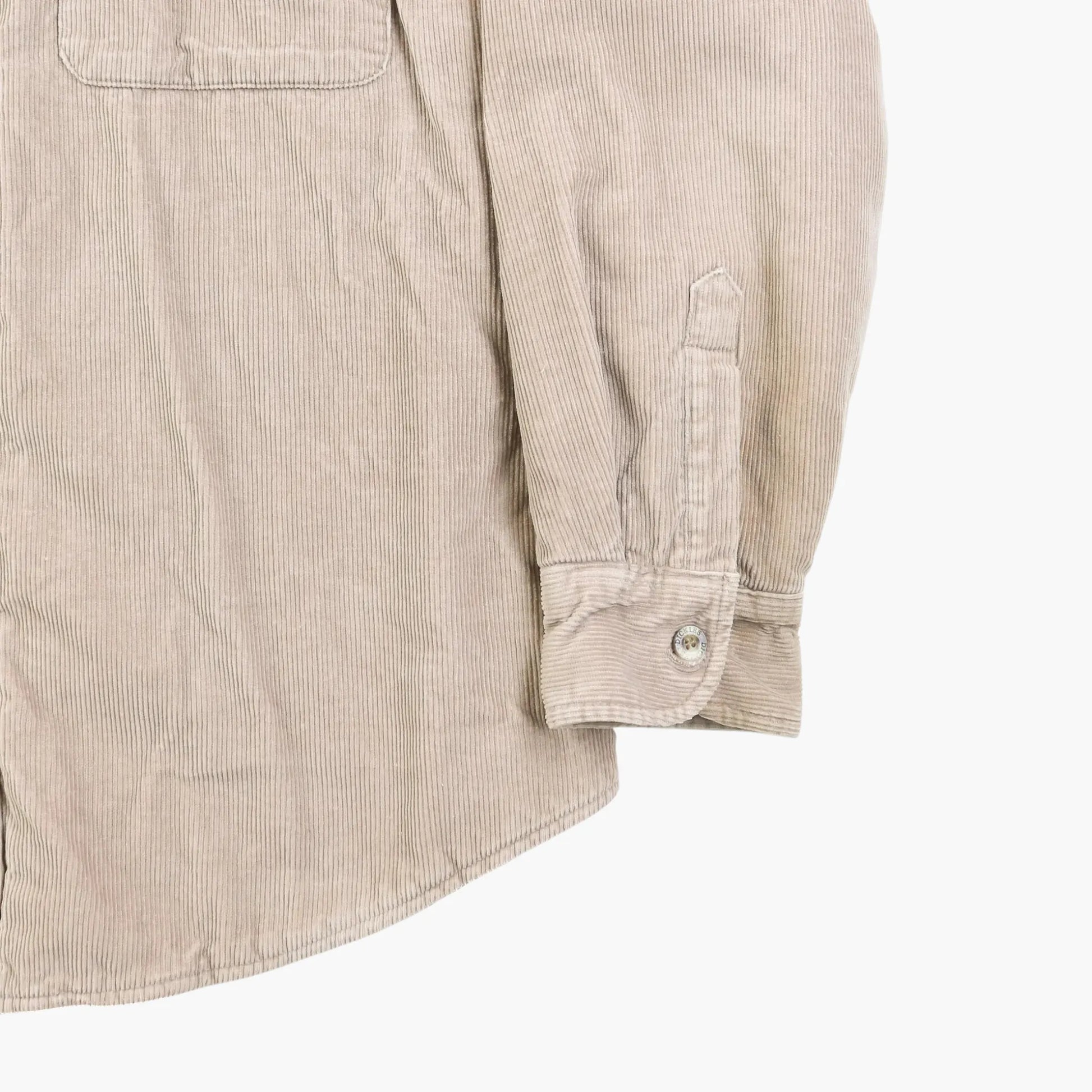 Corduroy Overshirt - Beige