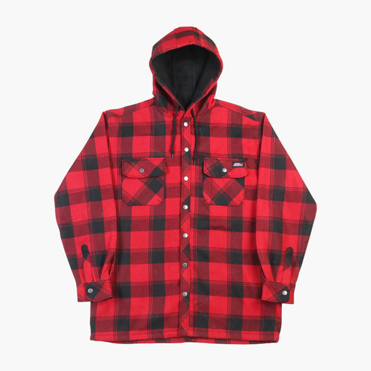 Hooded Flannel Jacket