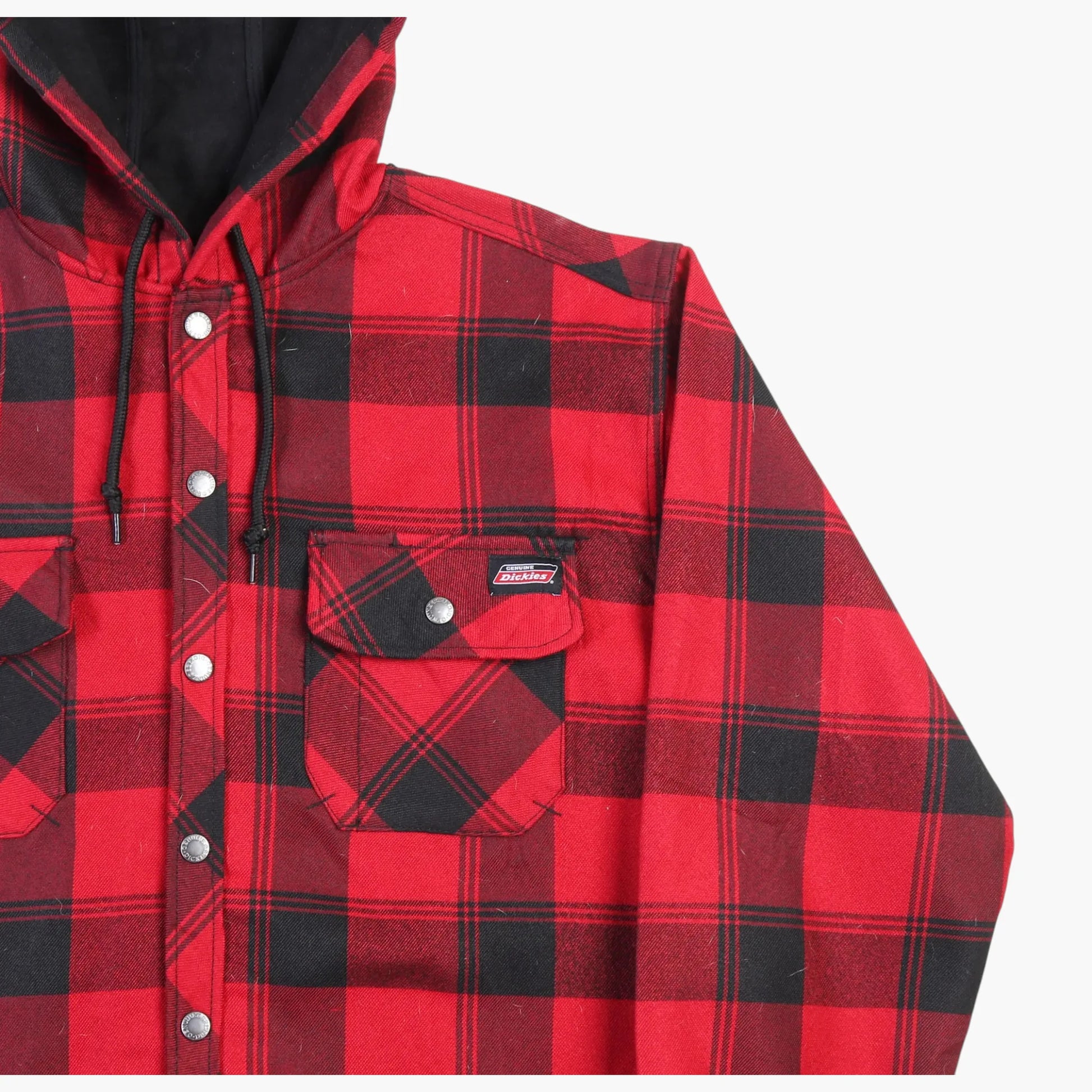 Hooded Flannel Jacket