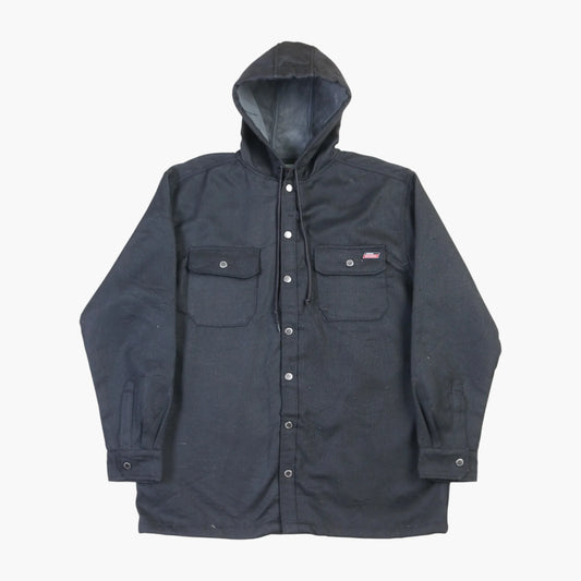 Hooded Flannel Shirt