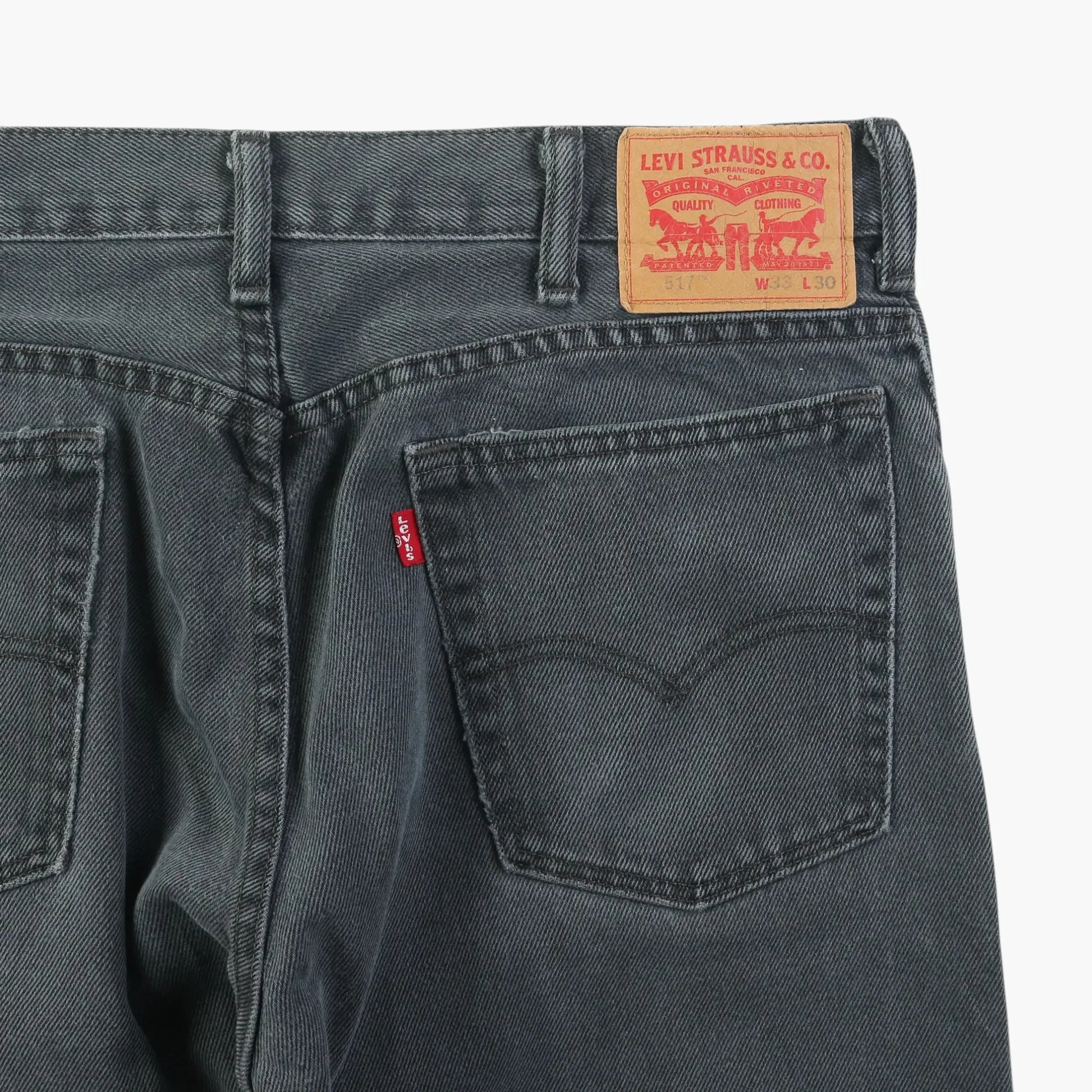 Vintage 517 Jeans - Charcoal 33/30