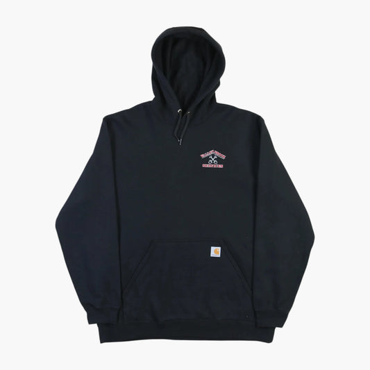 Vintage Hooded Sweatshirt - Black