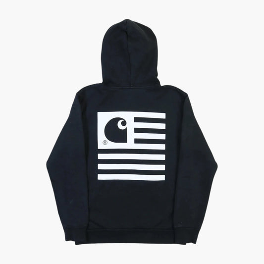 Vintage Hooded Sweatshirt - Black