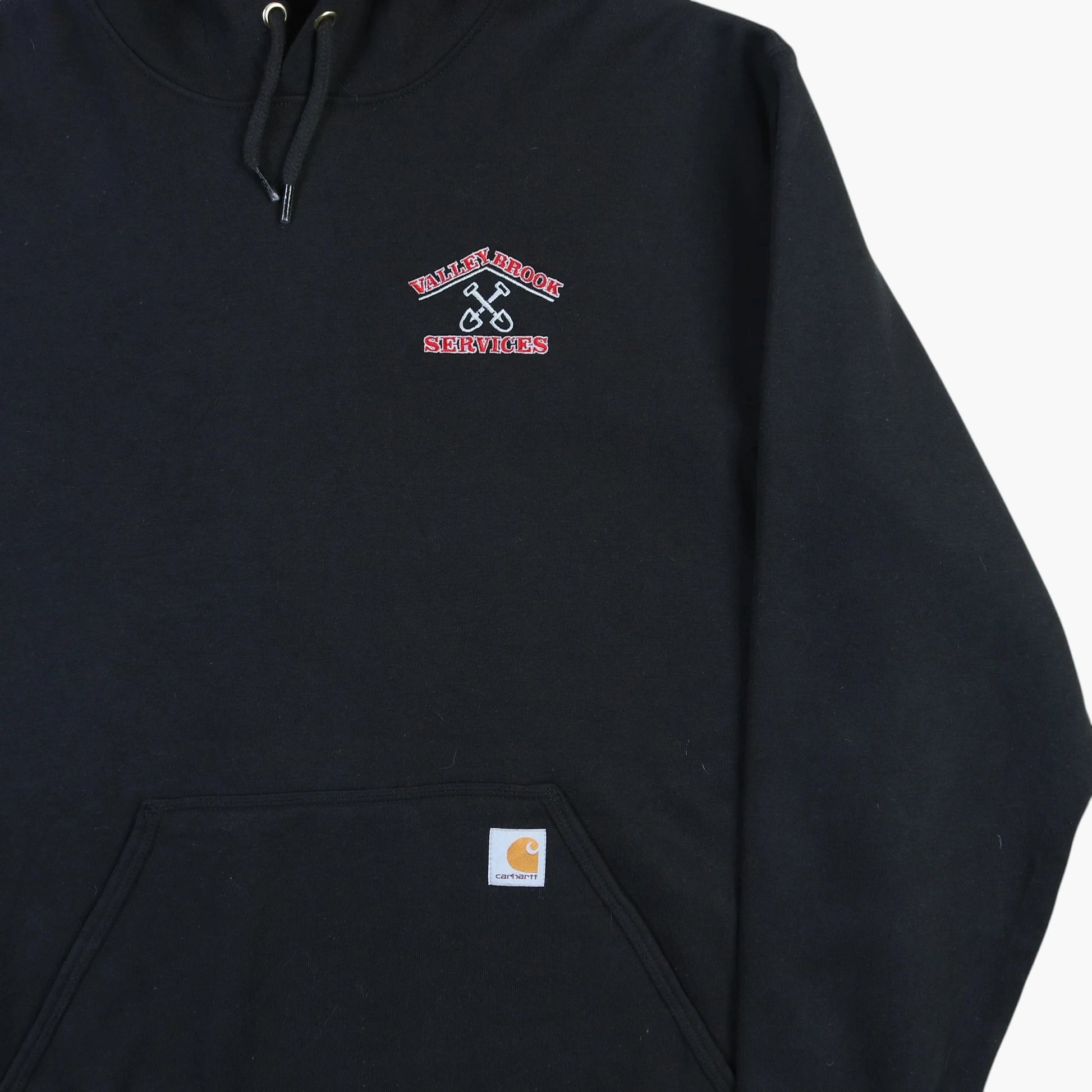 Vintage Hooded Sweatshirt - Black