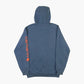 Vintage Hooded Sweatshirt - Blue