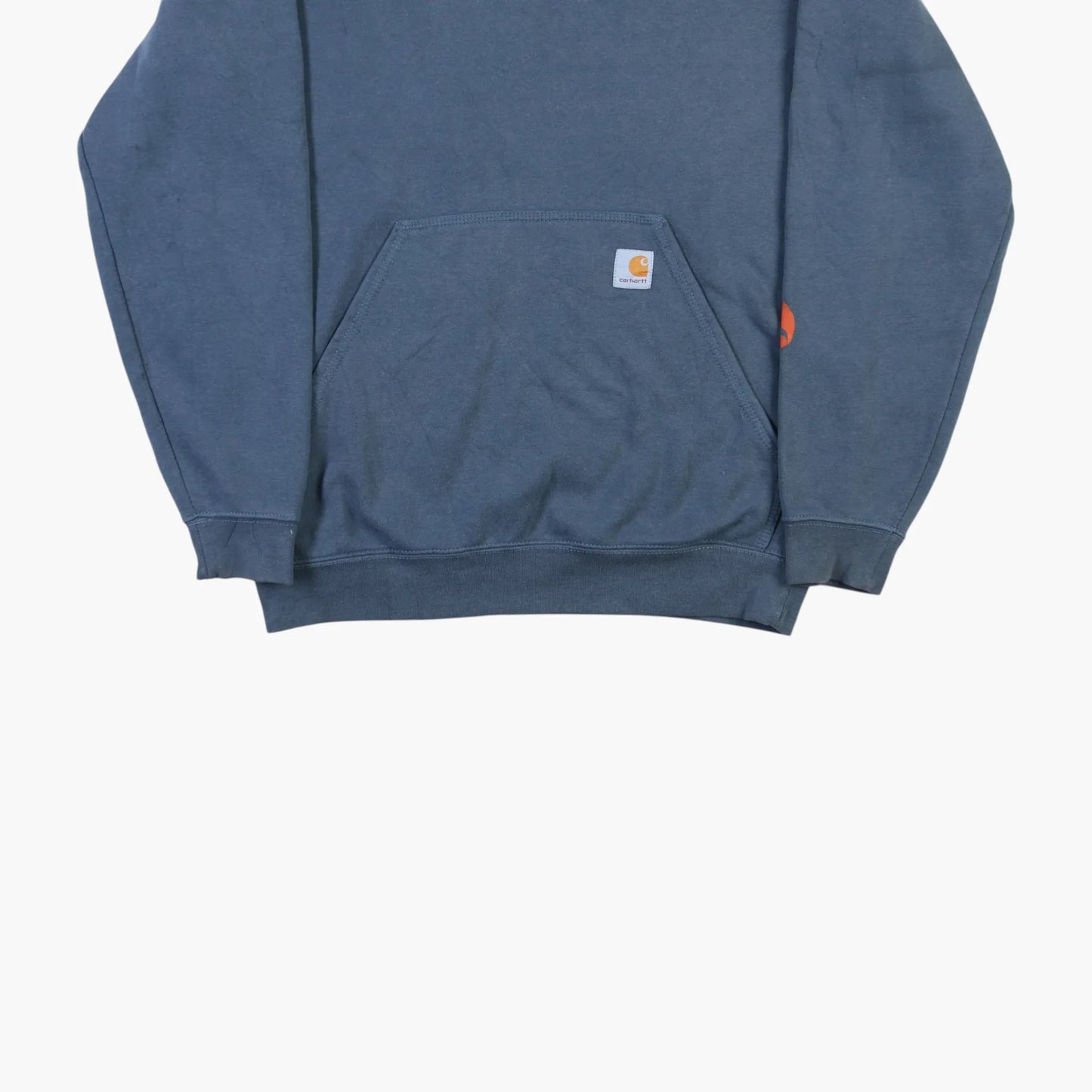 Vintage Hooded Sweatshirt - Blue