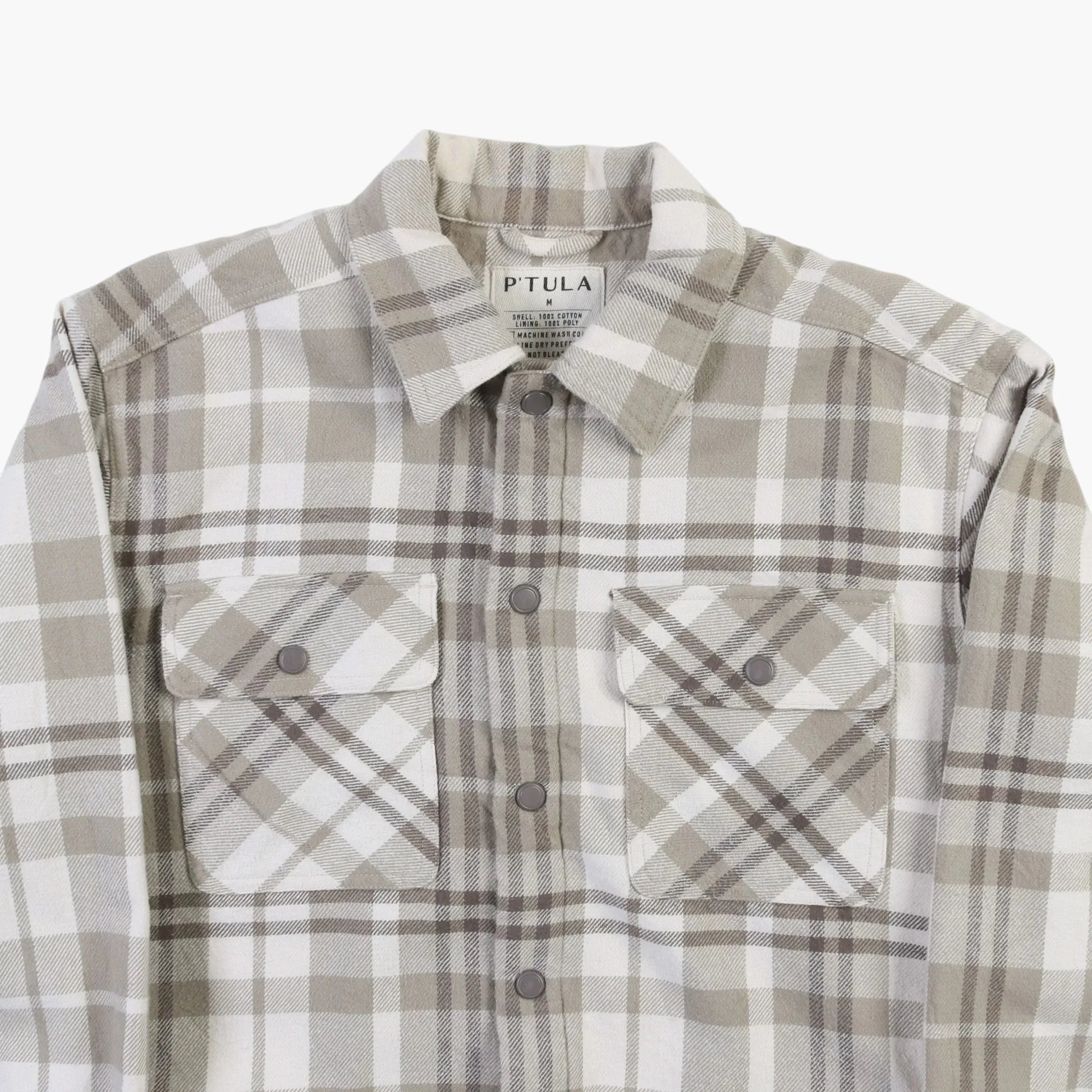 P'tula Lined Flannel Shirt