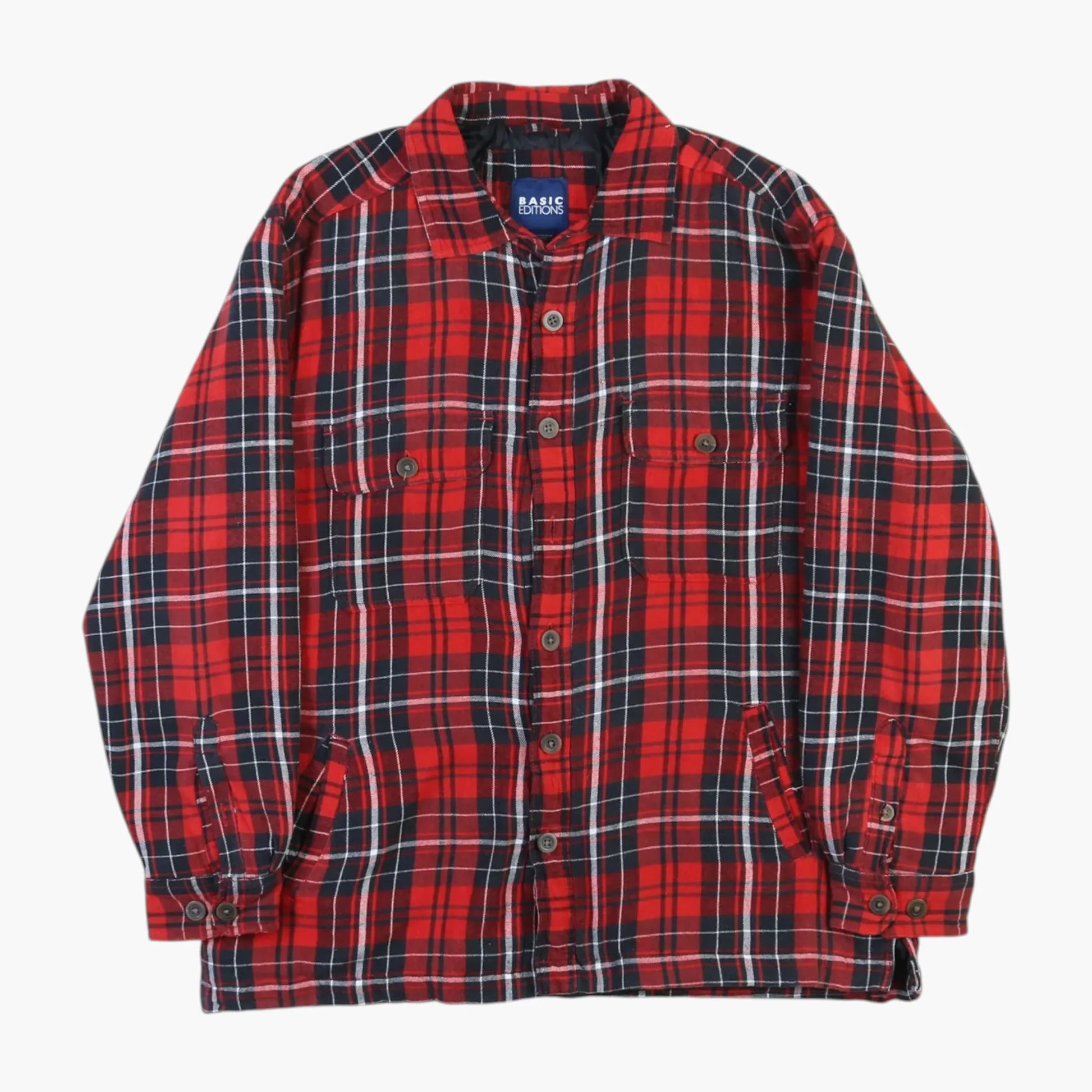 Basic Editions Lined Flannel Shirt