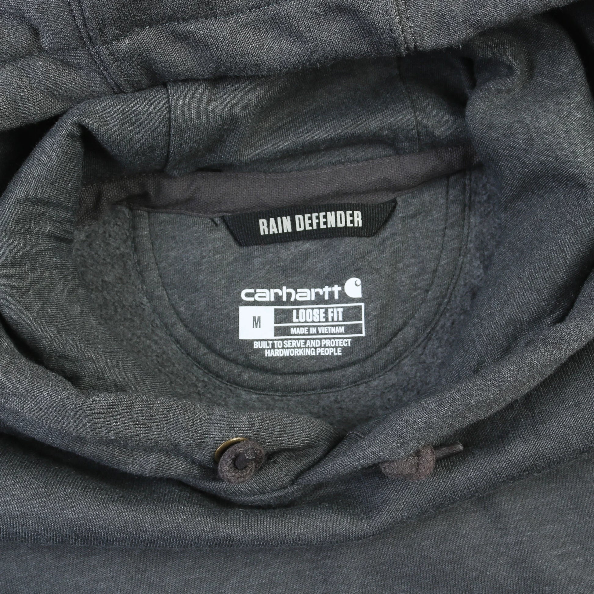 Vintage Hooded Sweatshirt - Grey