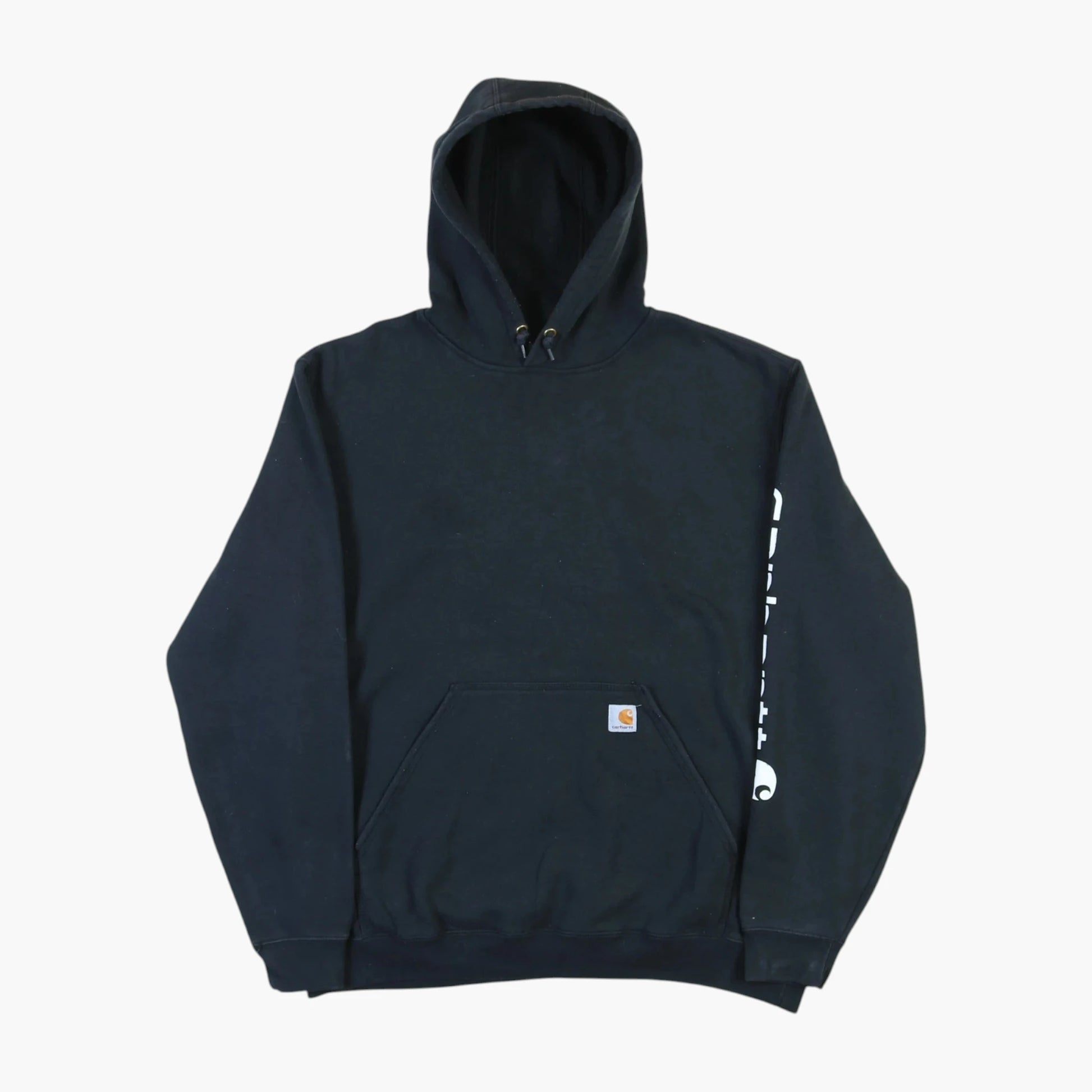 Vintage Hooded Sweatshirt - Black