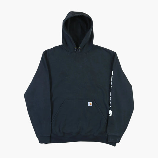 Vintage Hooded Sweatshirt - Black