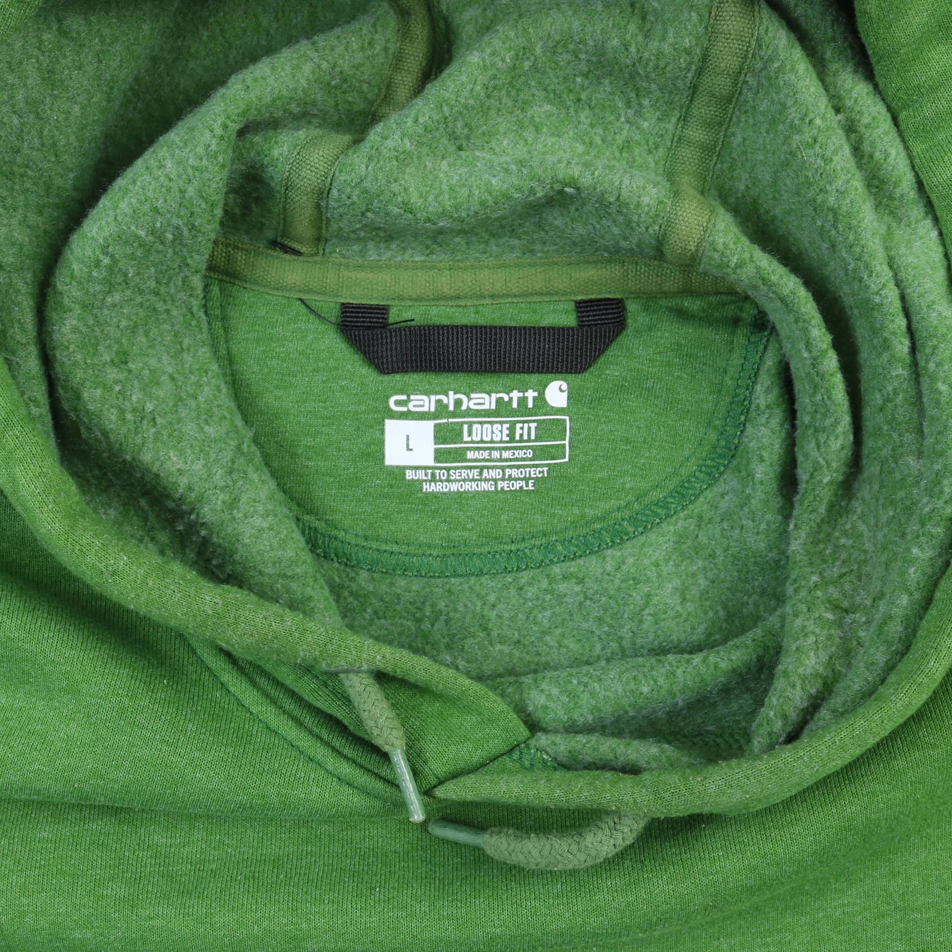 Vintage Hooded Sweatshirt - Green
