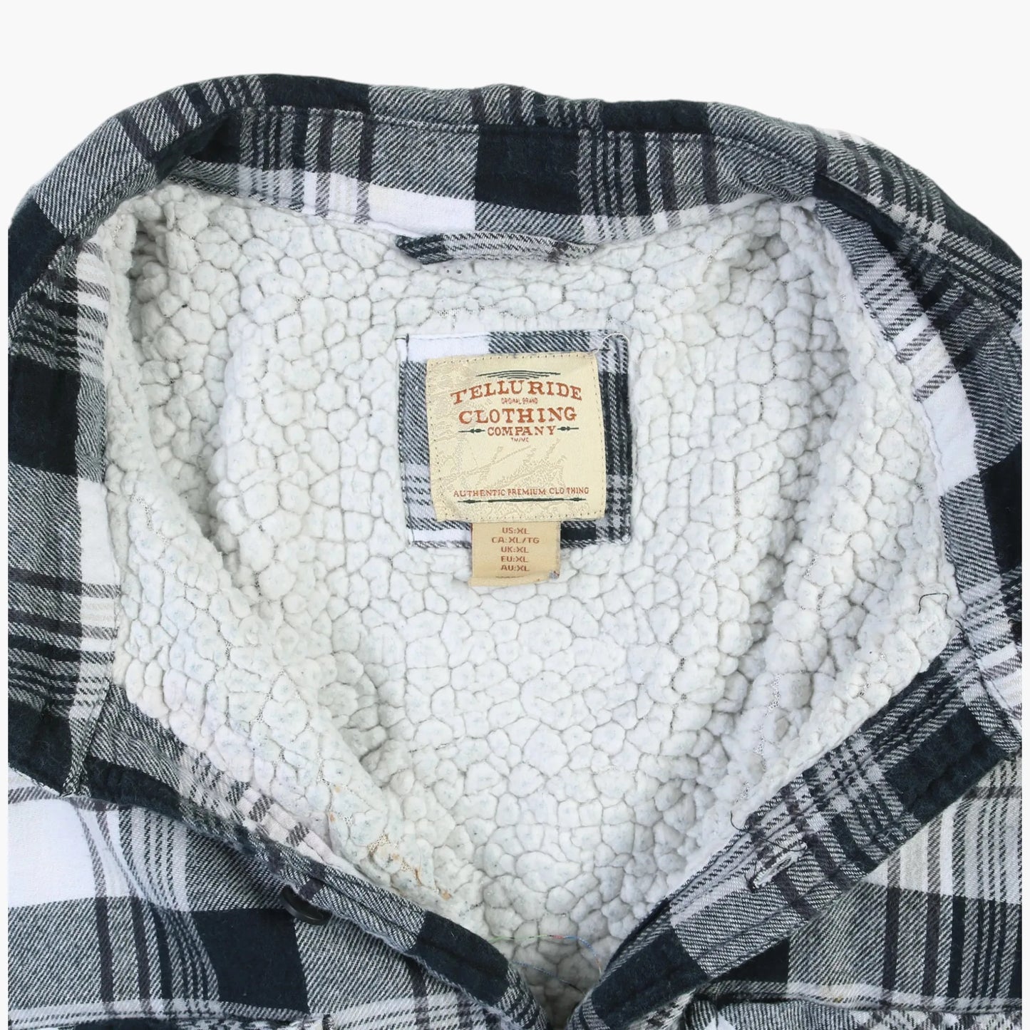 Telluride Clothing Lined Flannel Shirt