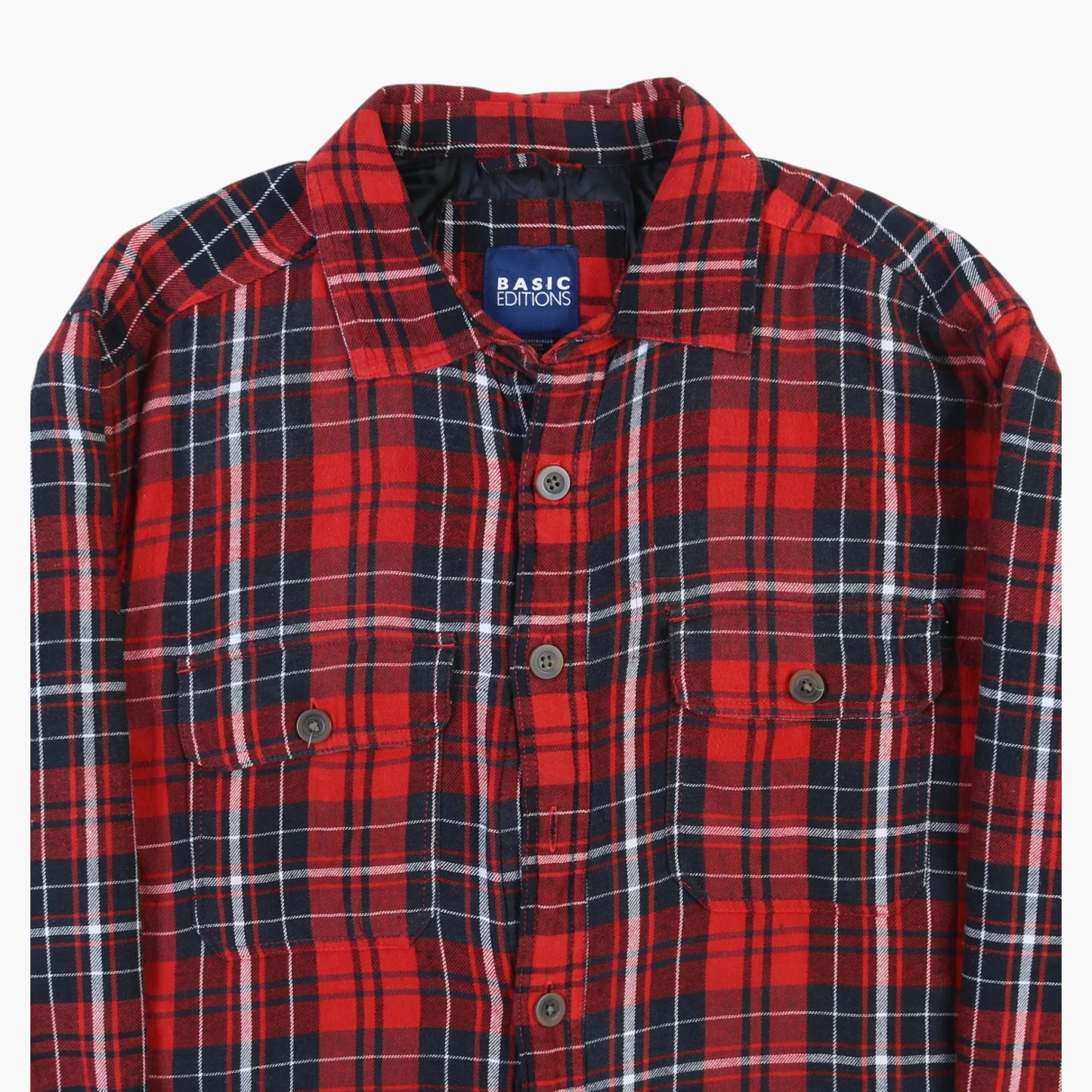 Basic Editions Lined Flannel Shirt