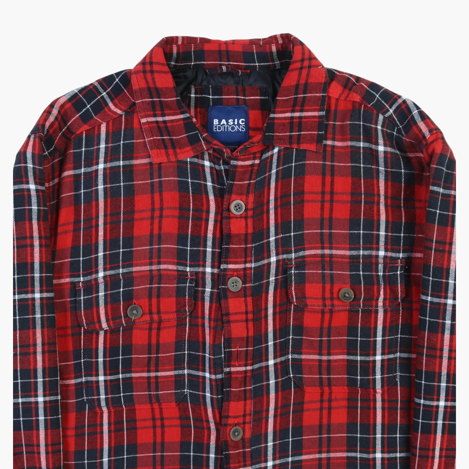 Basic Editions Lined Flannel Shirt
