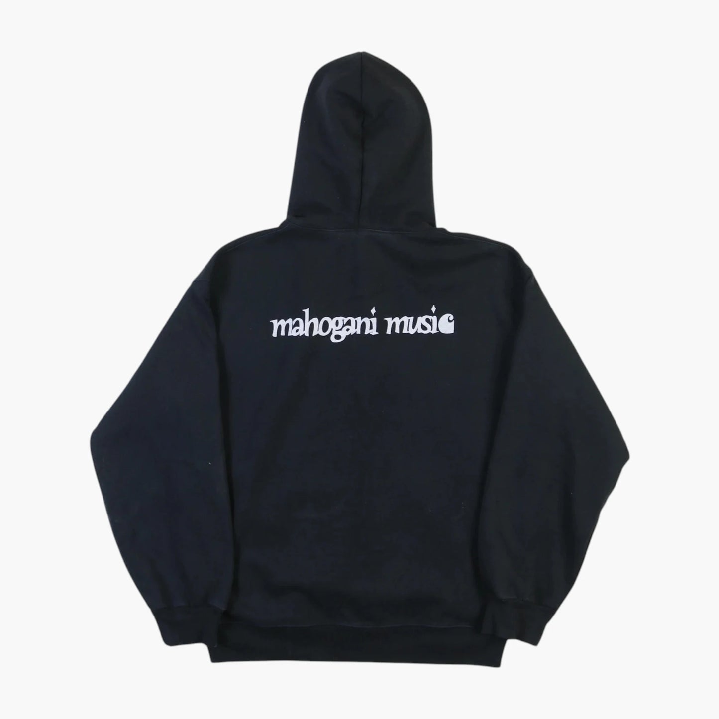 Vintage Hooded Sweatshirt - Black