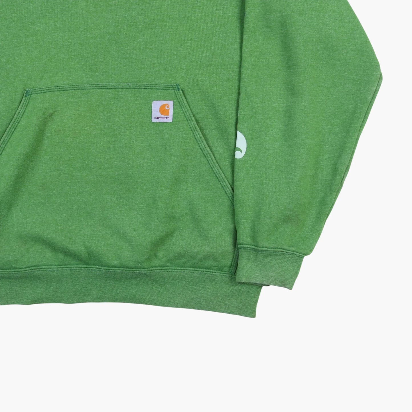 Vintage Hooded Sweatshirt - Green