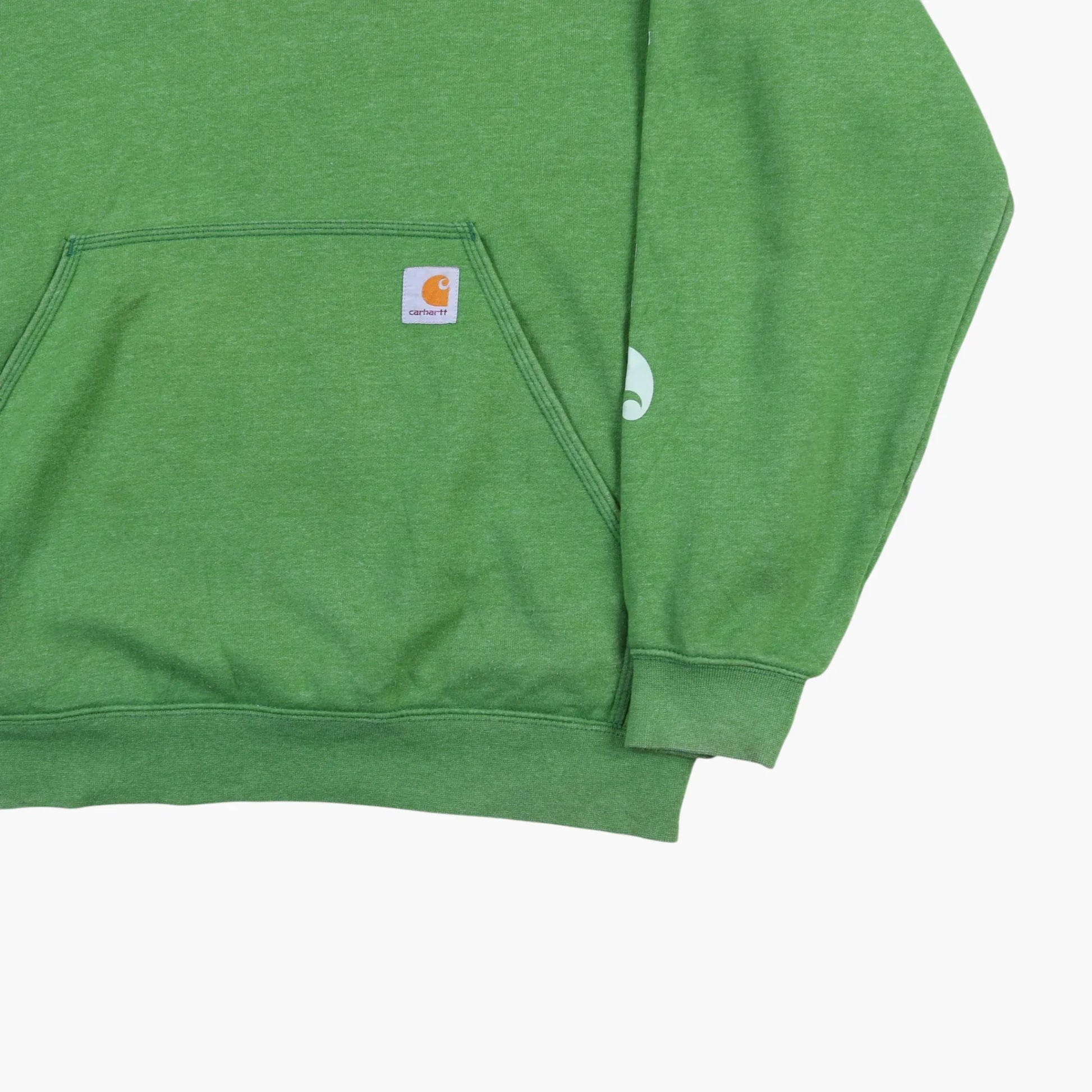 Vintage Hooded Sweatshirt - Green