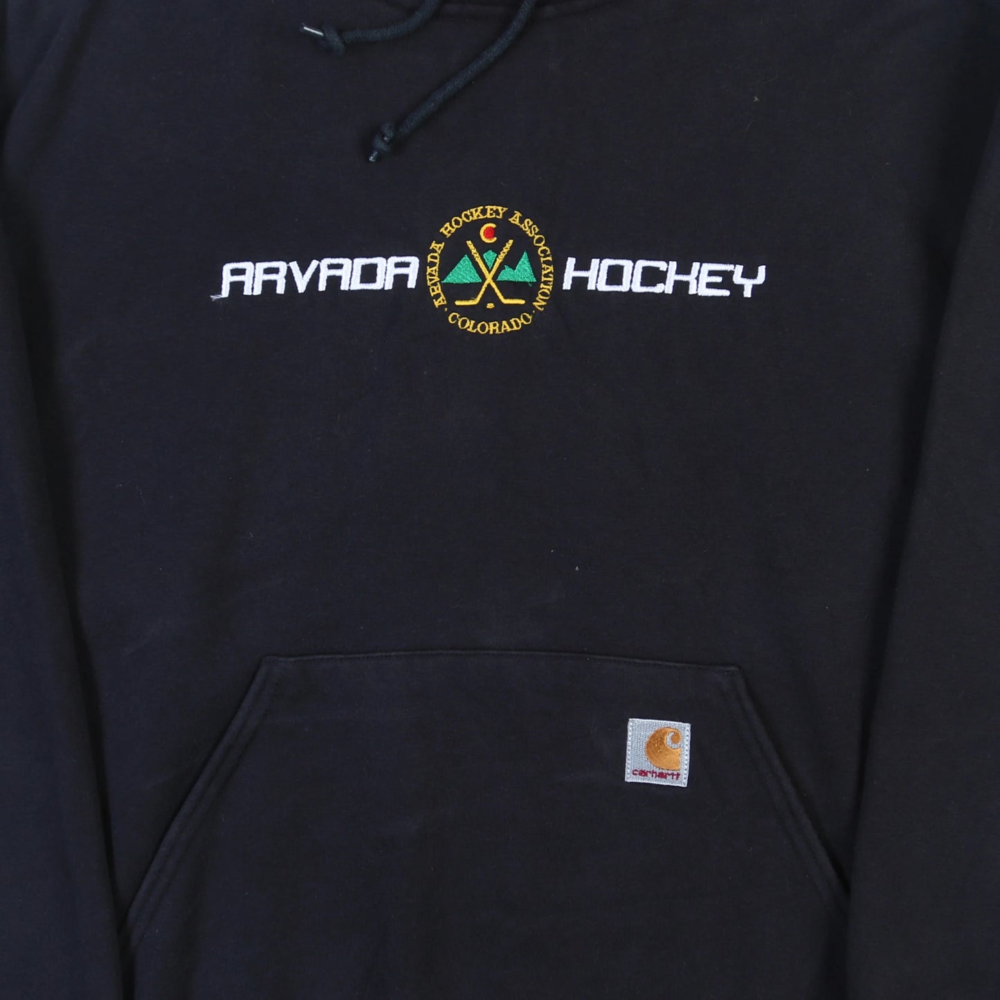 Vintage Hooded Sweatshirt - Black