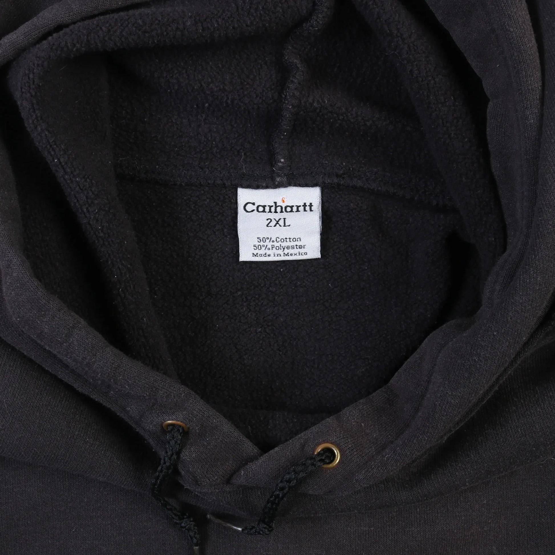 Vintage Hooded Sweatshirt - Black