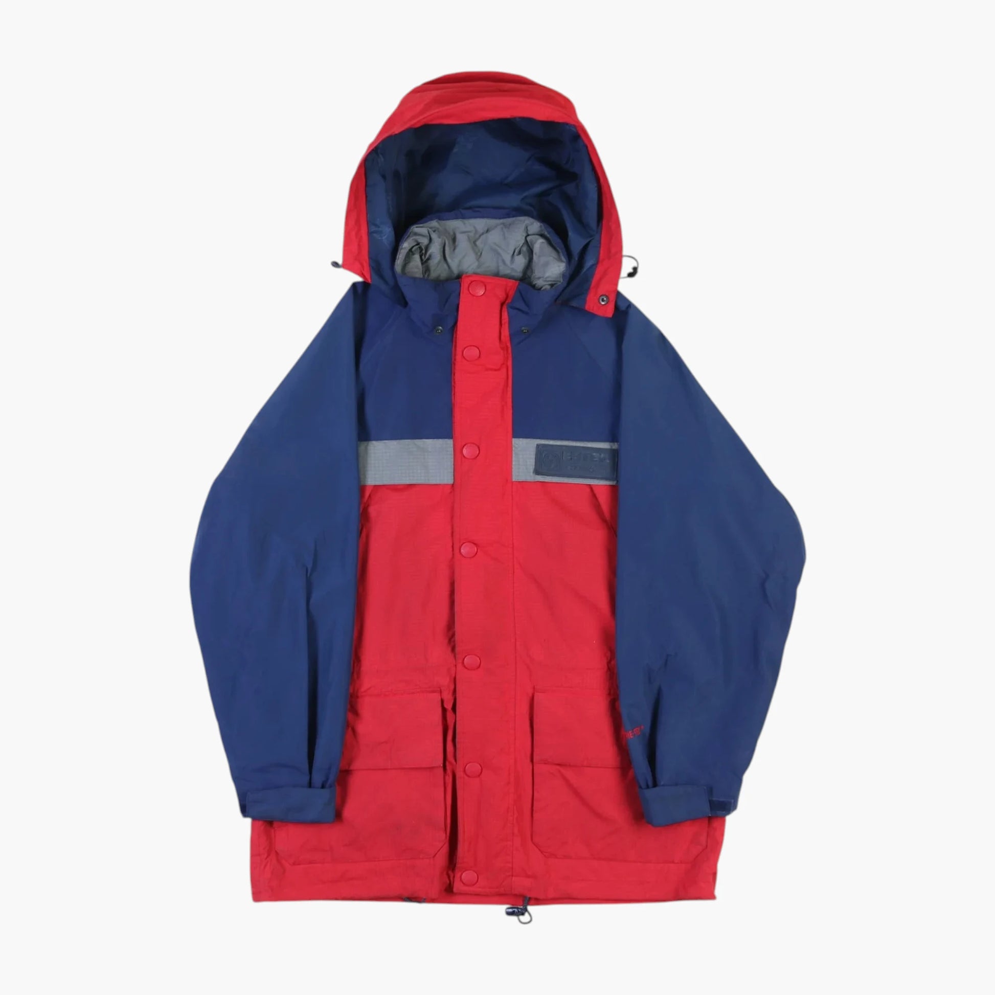 Hooded Parka Jacket - Red